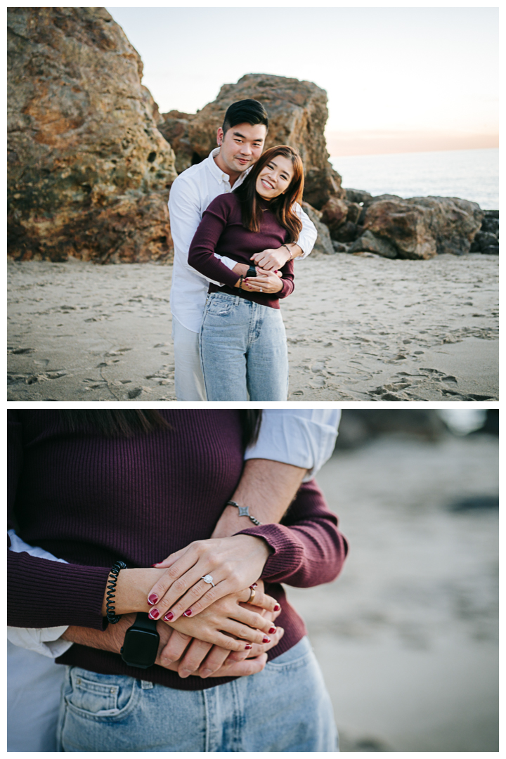 Surprise Proposal at Point Dume | Natalie & Daryl