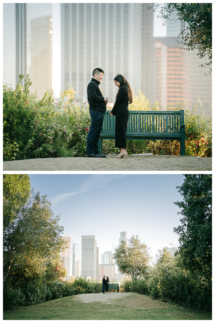 Surprise Proposal at Vista Hermosa Park | Zehra & Zhan