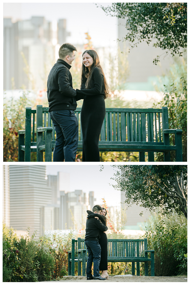 Surprise Proposal at Vista Hermosa Park | Zehra & Zhan