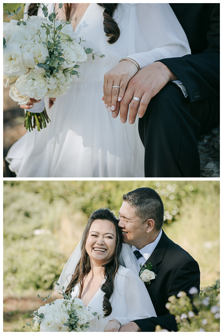 Intimate Wedding Ceremony at Roessler Point, Palos Verdes, California