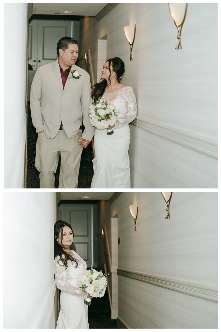 Intimate Wedding Ceremony at Roessler Point, Palos Verdes, California