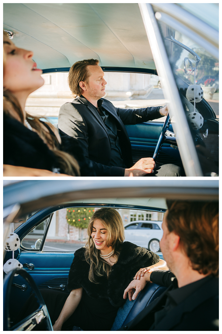 10 Years Wedding Anniversary Couples Portraits at Malaga Cove Plaza in Palos Verdes