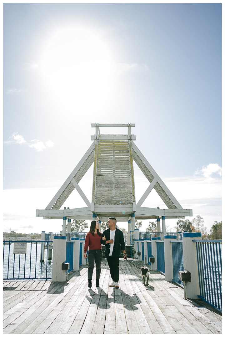 Surprise Proposal at Woodbridge Lake, Irvine, California