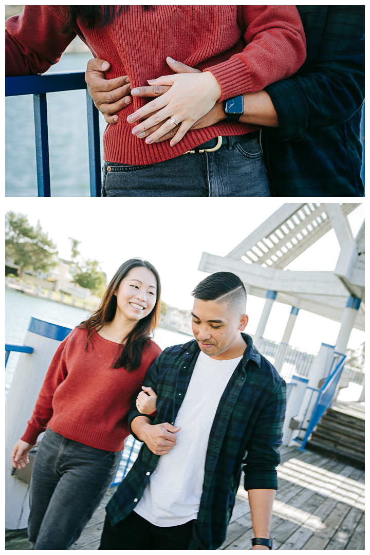 Surprise Proposal at Woodbridge Lake, Irvine, California