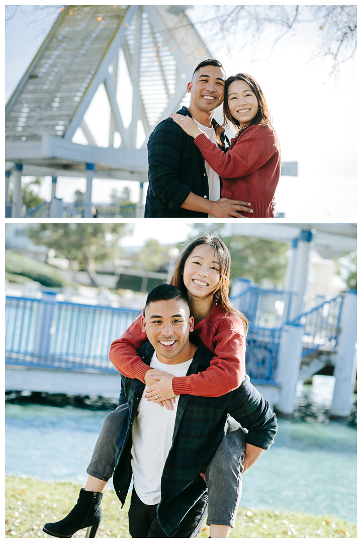 Surprise Proposal at Woodbridge Lake, Irvine, California