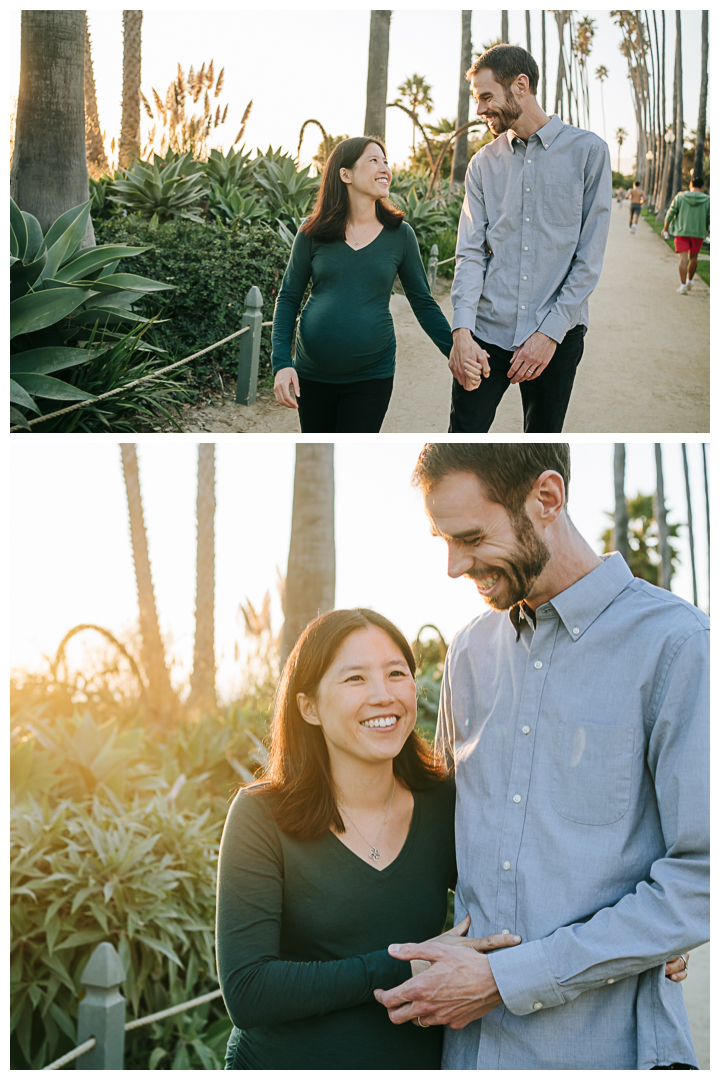 Holiday Mini Session for Family Photos at Santa Monica, Los Angeles, California