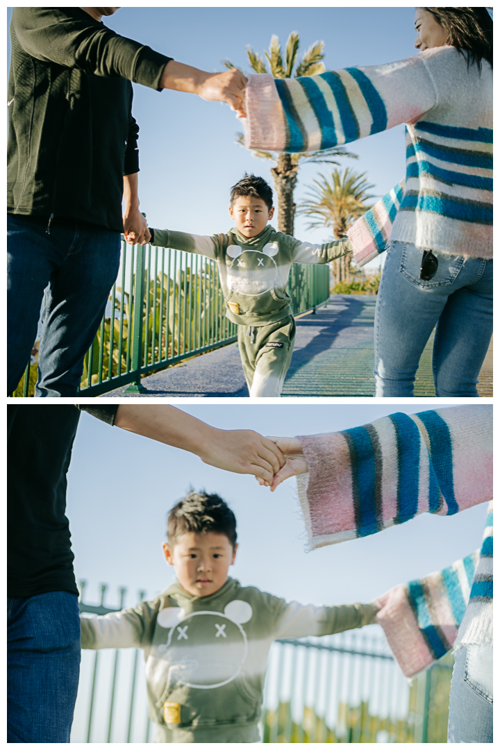 Family Photos at Strand Vista Park in Dana Point, California