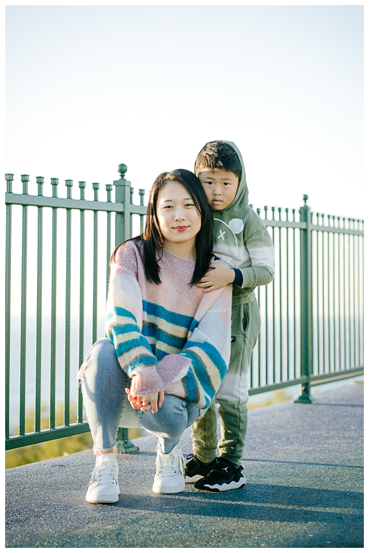 Family Photos at Strand Vista Park in Dana Point, California