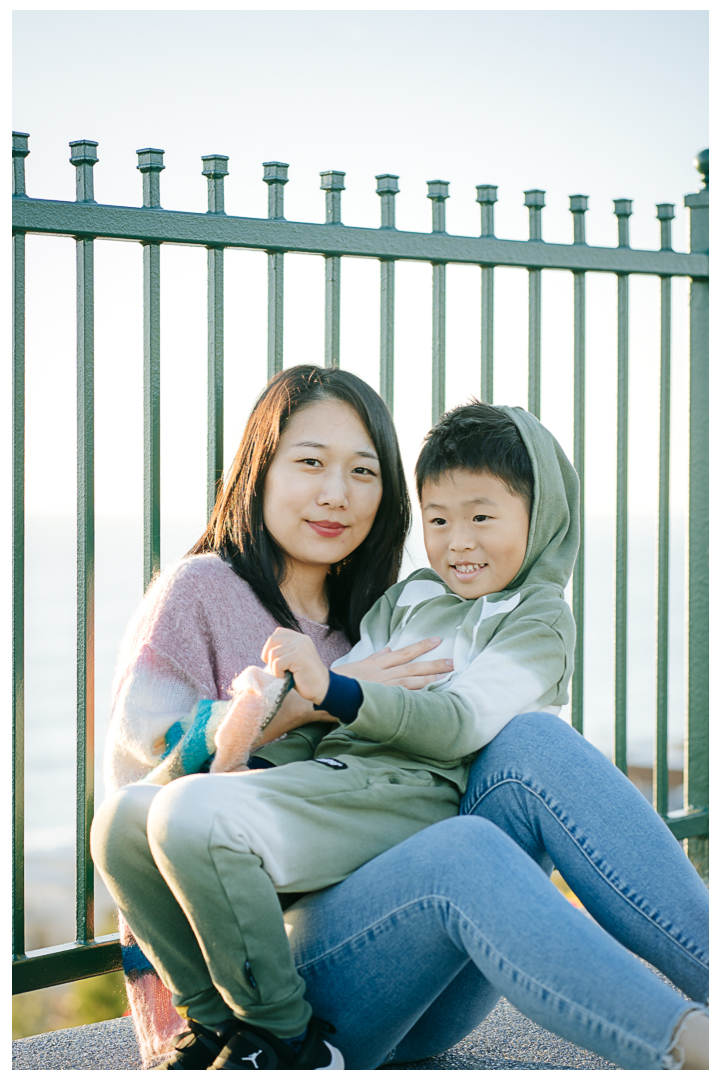 Family Photos at Strand Vista Park in Dana Point, California