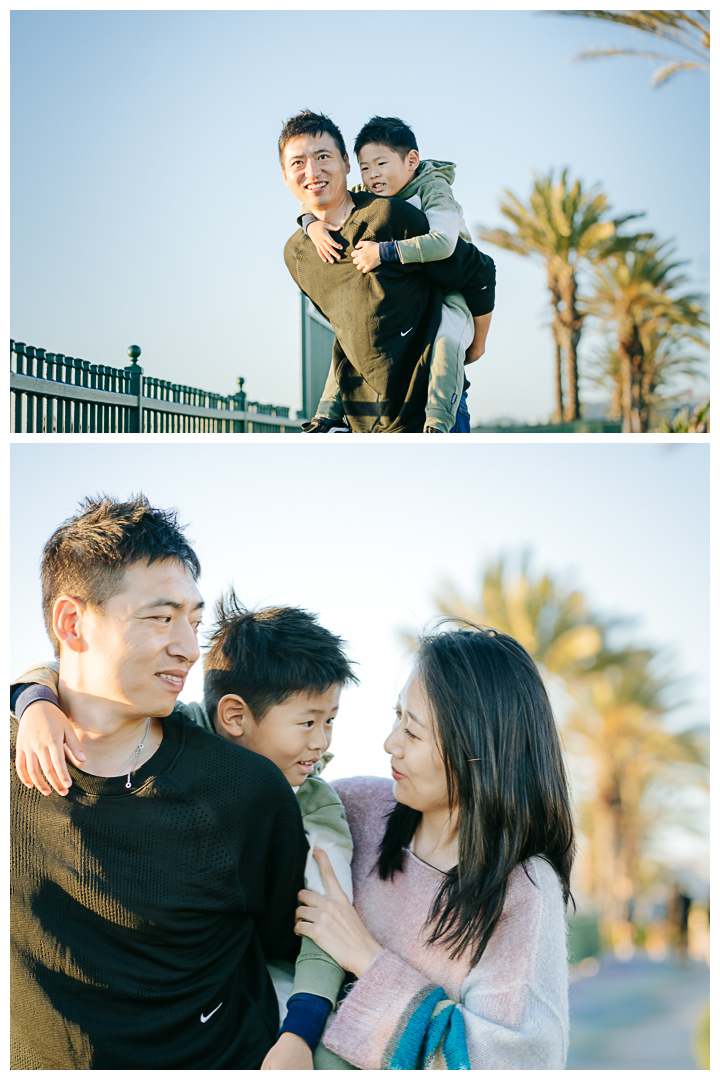 Family Photos at Strand Vista Park in Dana Point, California