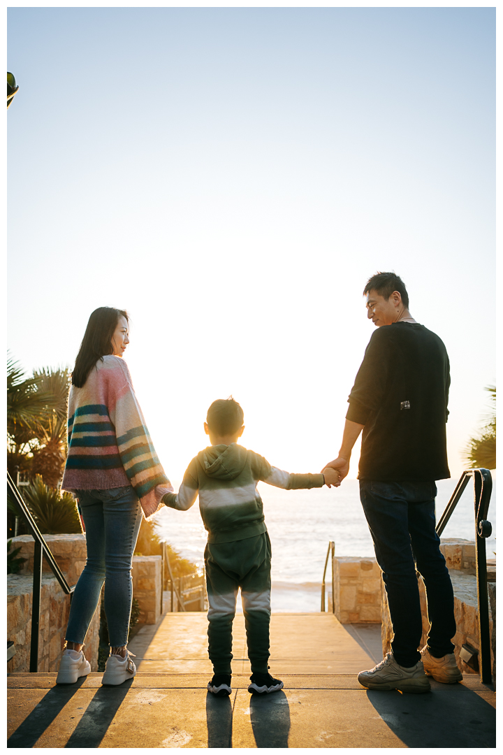 Family Photos at Strand Vista Park in Dana Point, California