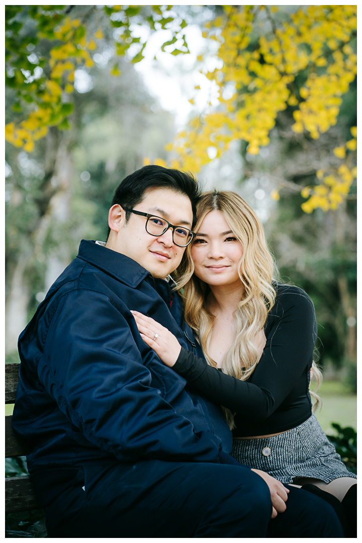 Surprise Proposal at Los Angeles County Arboretum in Arcadia, California