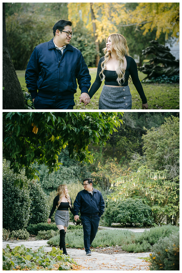 Surprise Proposal at Los Angeles County Arboretum in Arcadia, California