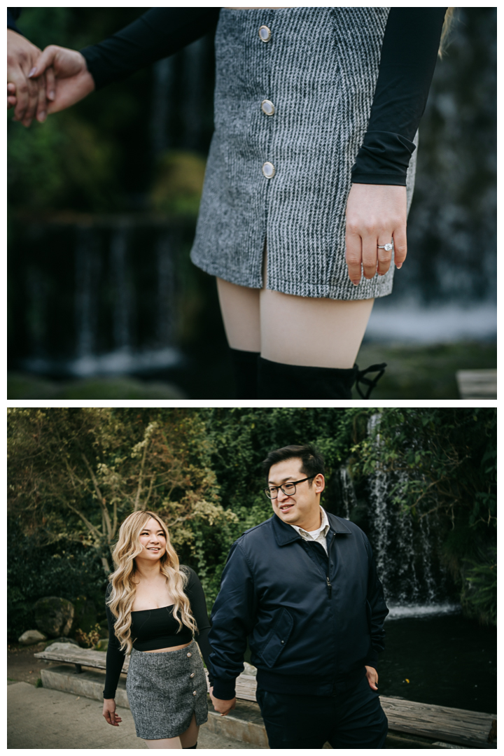 Surprise Proposal at Los Angeles County Arboretum in Arcadia, California