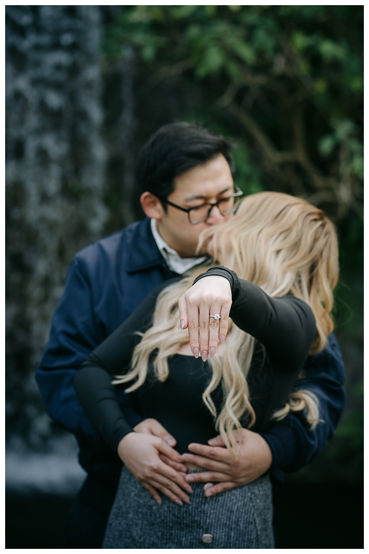 Surprise Proposal at Los Angeles County Arboretum in Arcadia, California