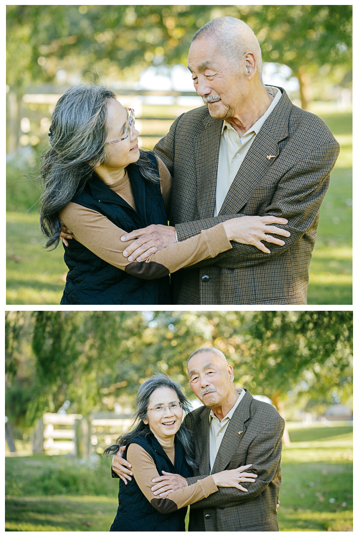 Multigeneration Family Photos at Delthorne Park in Torrance, California