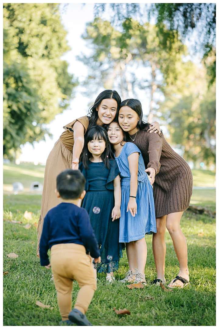 Multigeneration Family Photos at Delthorne Park in Torrance, California