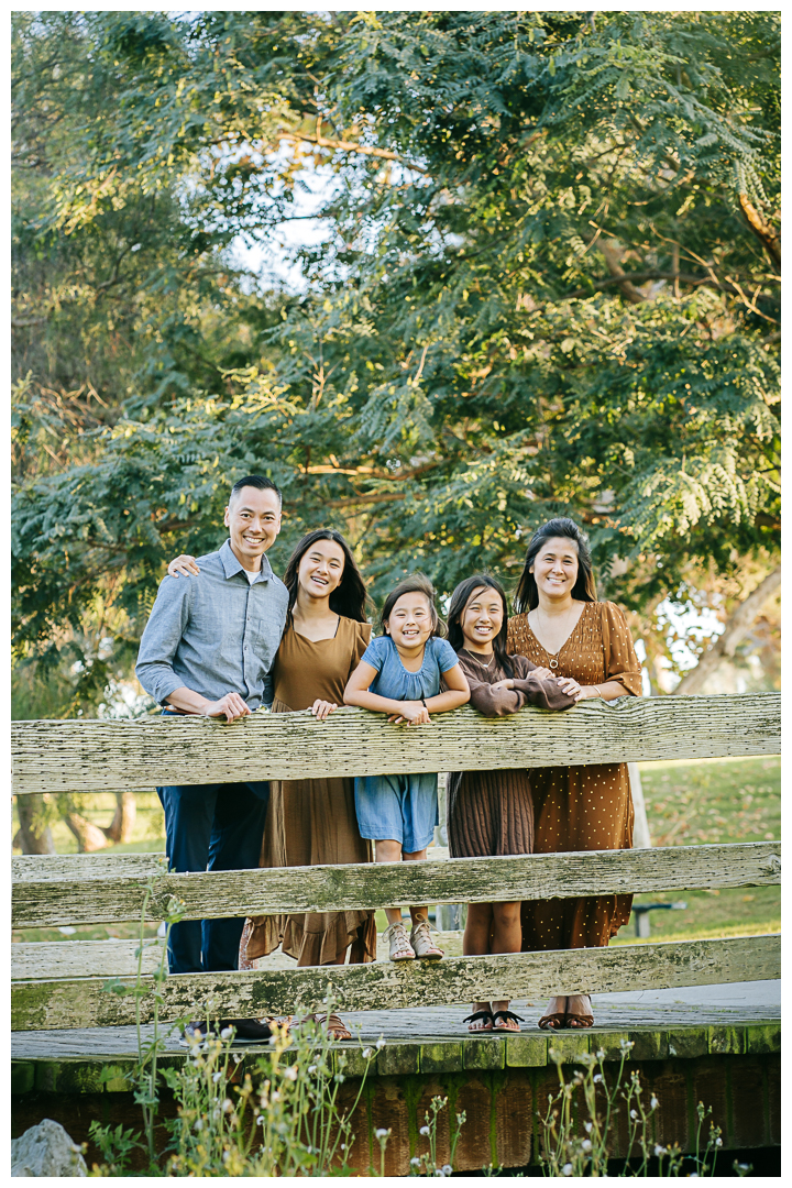 Multigeneration Family Photos at Delthorne Park in Torrance, California