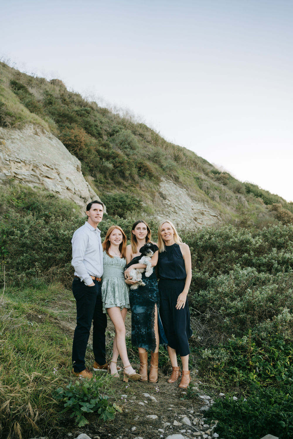 Family Photos in Roessler Point Palos Verdes, California