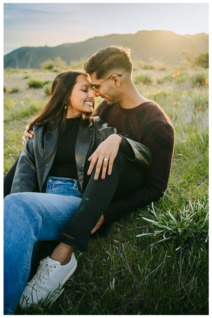 Surprise Proposal at a Secret Spot in Pacific Palisades, Top of the World, California California