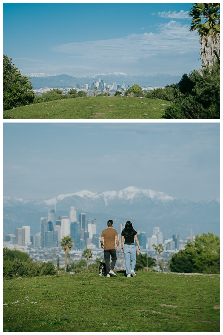 Surprise Marriage Proposal at Kennth Hahn Recreational Park in Los Angeles, California