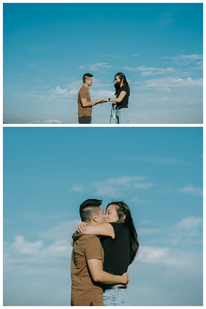 Surprise Marriage Proposal at Kennth Hahn Recreational Park in Los Angeles, California