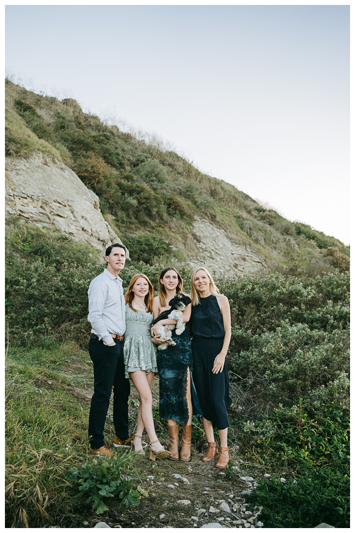 Family Photos in Roessler Point Palos Verdes, California