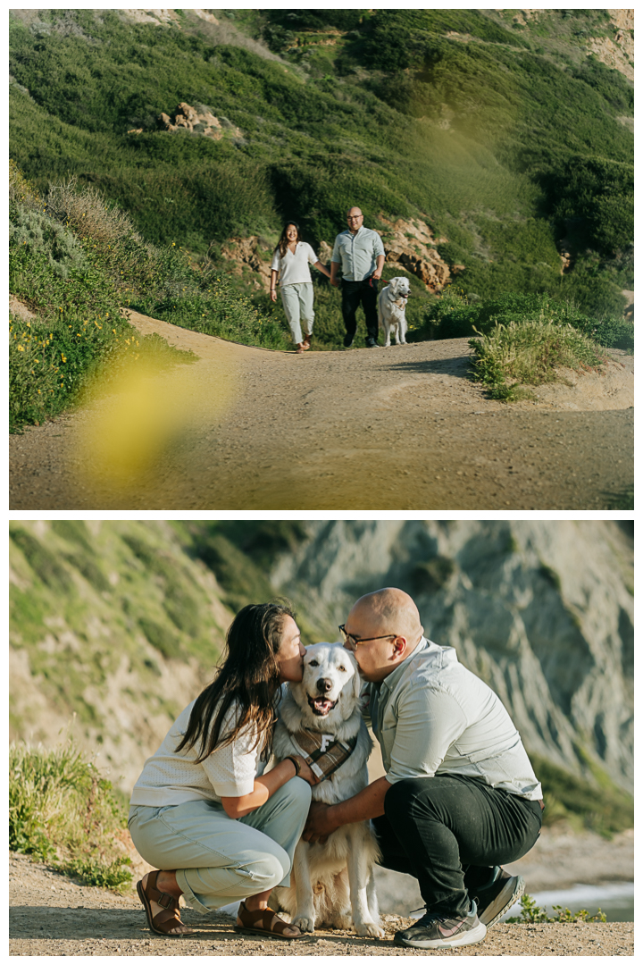 Couples Photos by the sea in Palos Verdes California | Stephanie Ip Photography