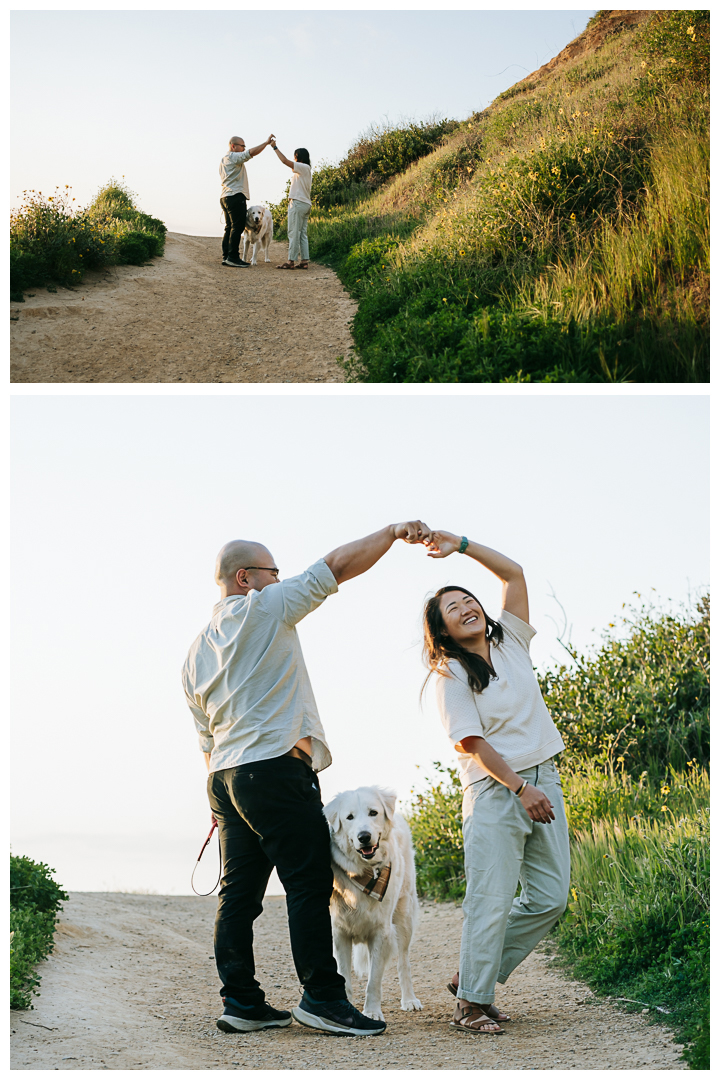 Couples Photos by the sea in Palos Verdes California | Stephanie Ip Photography