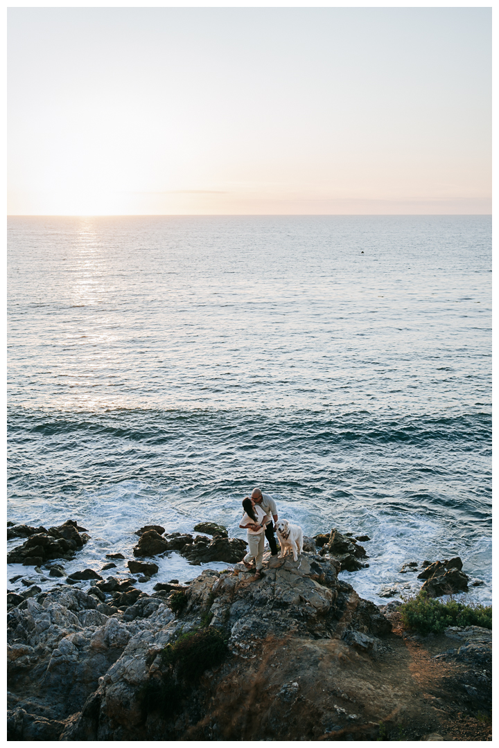 Couples Photos by the sea in Palos Verdes California | Stephanie Ip Photography