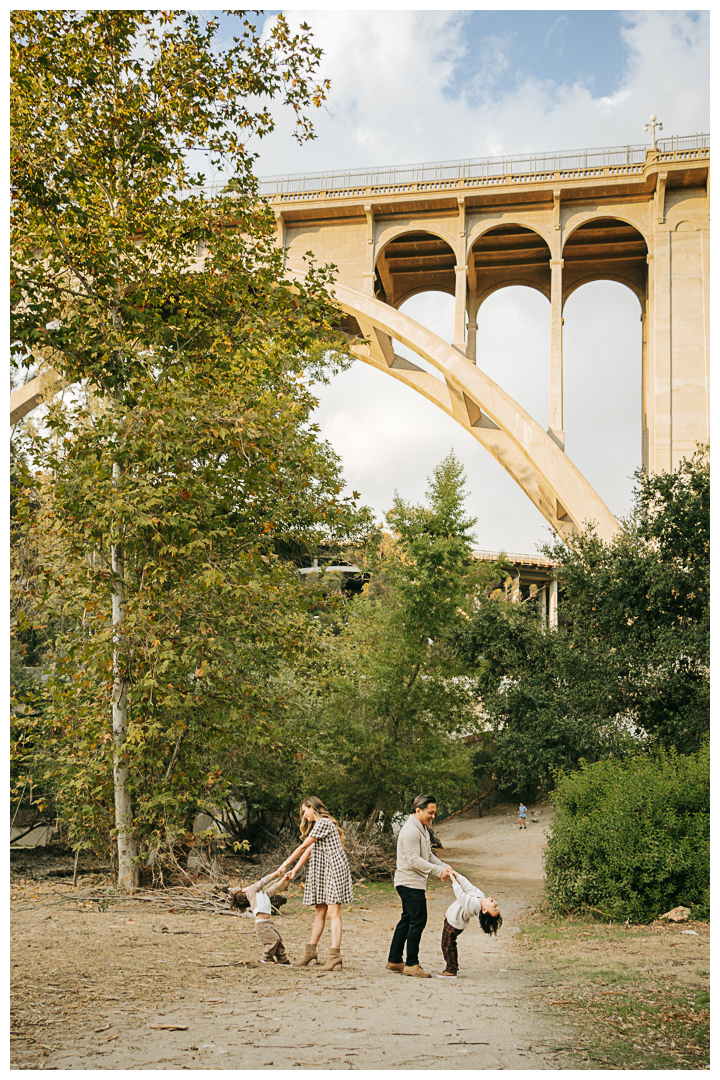 Family Photos at Colorado Bridge, Desiderio Neighborhood Park, California