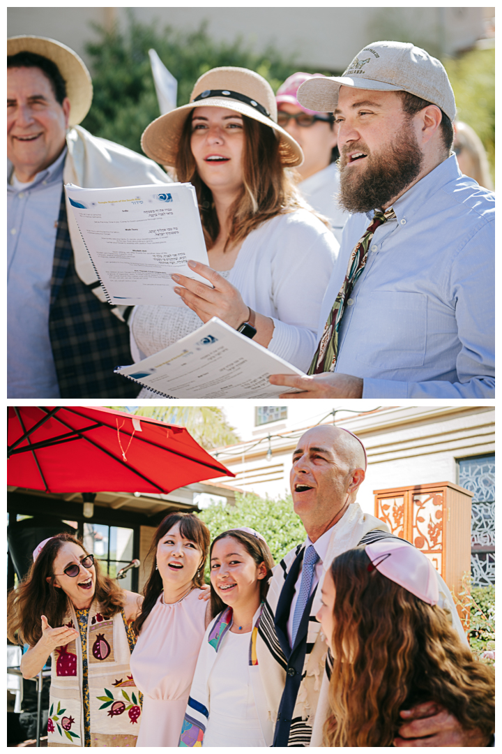 Bar and Bat Mitzvah Photographer at Temple Shalom of the South Bay in Hermosa Beach, Los Angeles, California