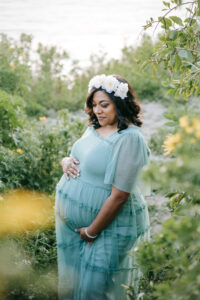 Palos Verdes Maternity Session at Sunset Golden Hour, Los Angeles, California