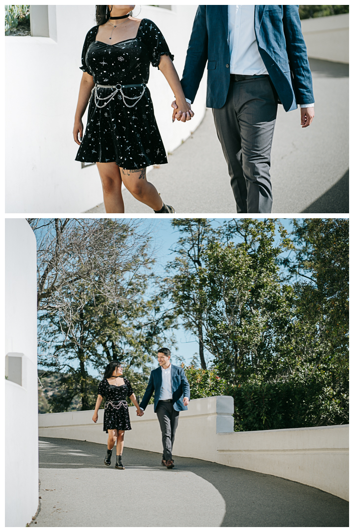 Griffith Observatory Engagement Photos in Los Feliz | Jeanette & Joel