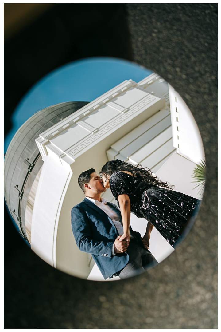 Griffith Observatory Engagement Photos in Los Feliz | Jeanette & Joel