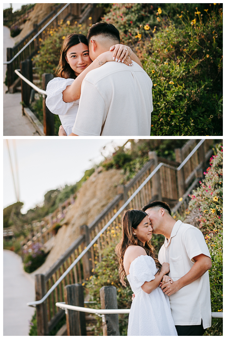 Laguna Beach Romantic Surprise Proposal at Treasure Island Beach | Monique & Garrett