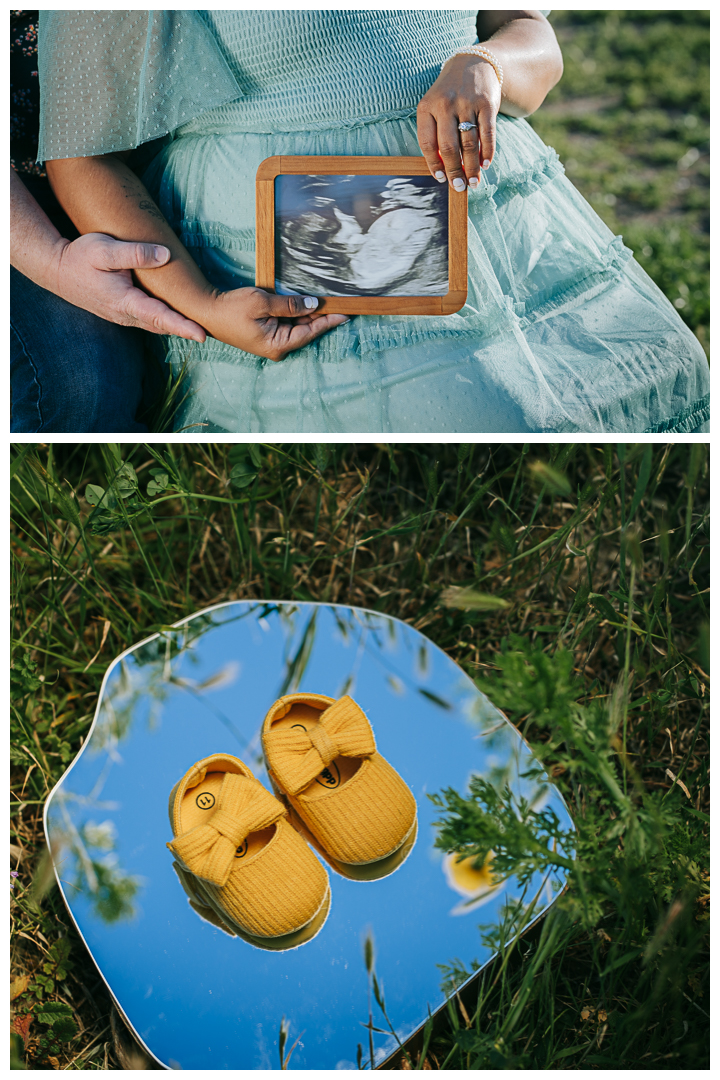 Palos Verdes Maternity Session at Sunset Golden Hour, Los Angeles, California