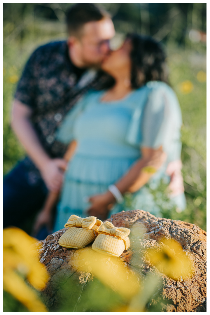 Palos Verdes Maternity Session at Sunset Golden Hour, Los Angeles, California