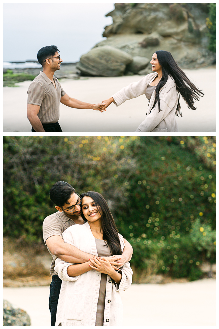 Laguna Beach Treasure Island & Top of the World Engagement Photos | Vinathi & Jay