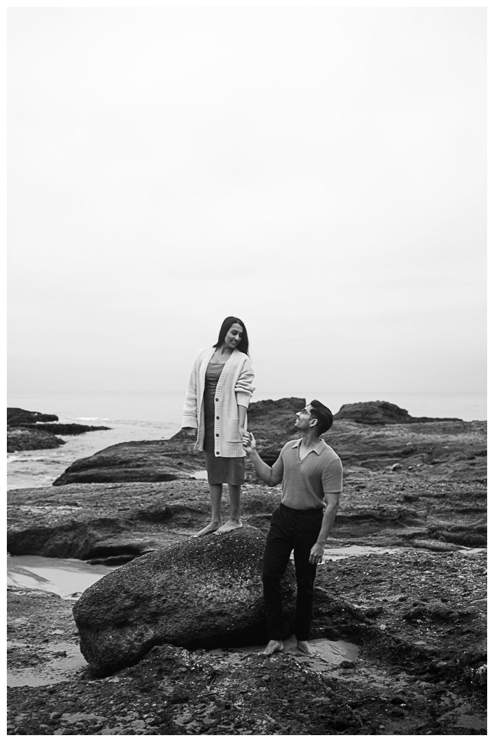 Laguna Beach Treasure Island & Top of the World Engagement Photos | Vinathi & Jay