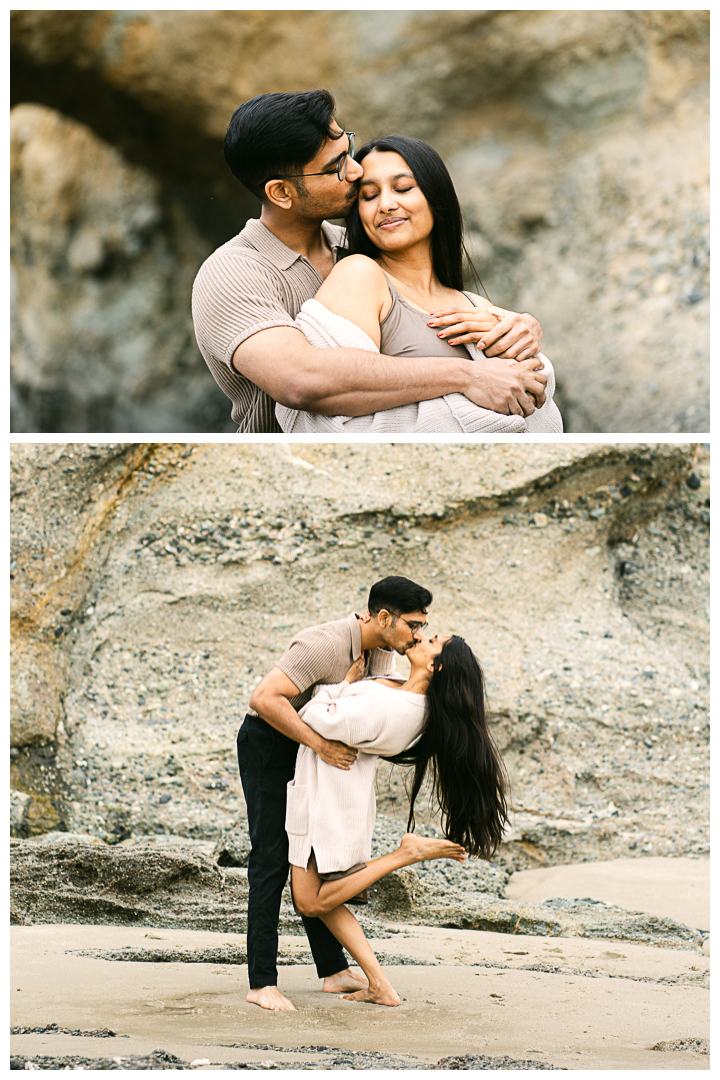 Laguna Beach Treasure Island & Top of the World Engagement Photos | Vinathi & Jay