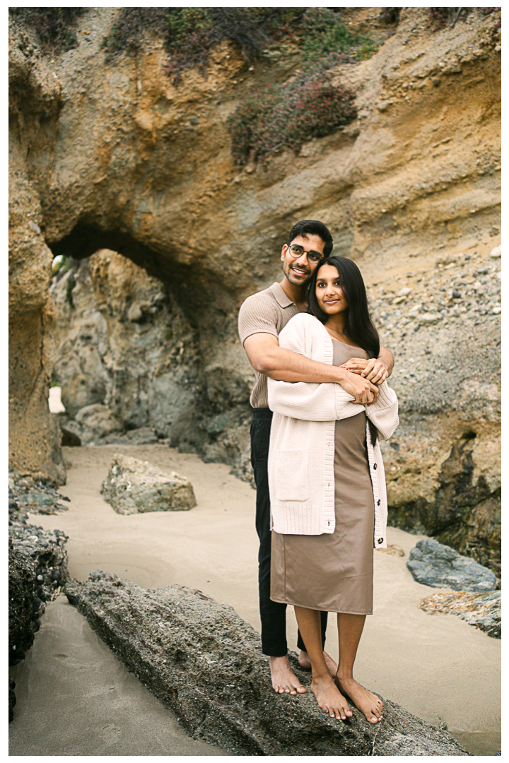 Laguna Beach Treasure Island & Top of the World Engagement Photos | Vinathi & Jay