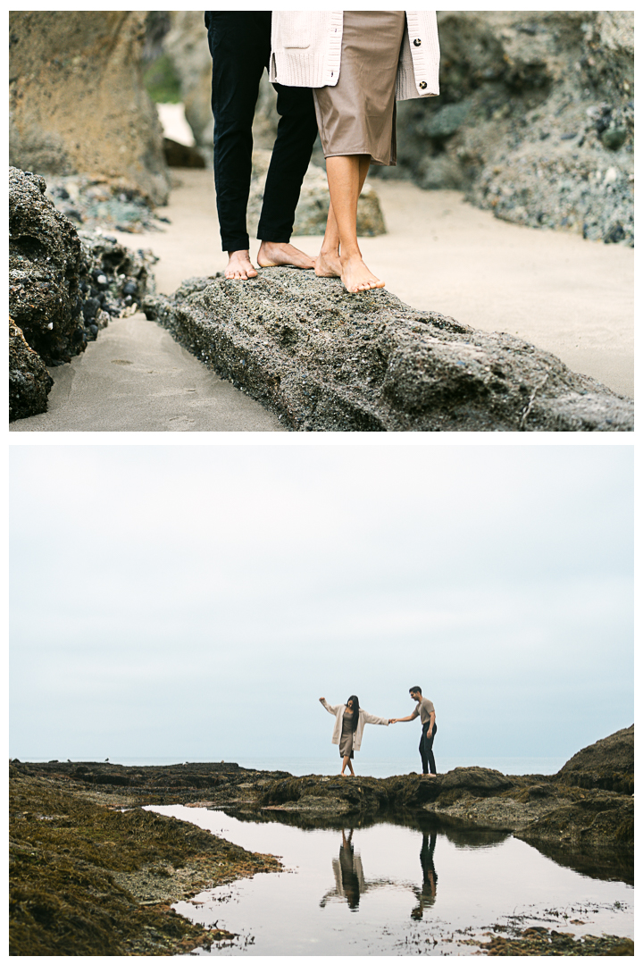 Laguna Beach Treasure Island & Top of the World Engagement Photos | Vinathi & Jay