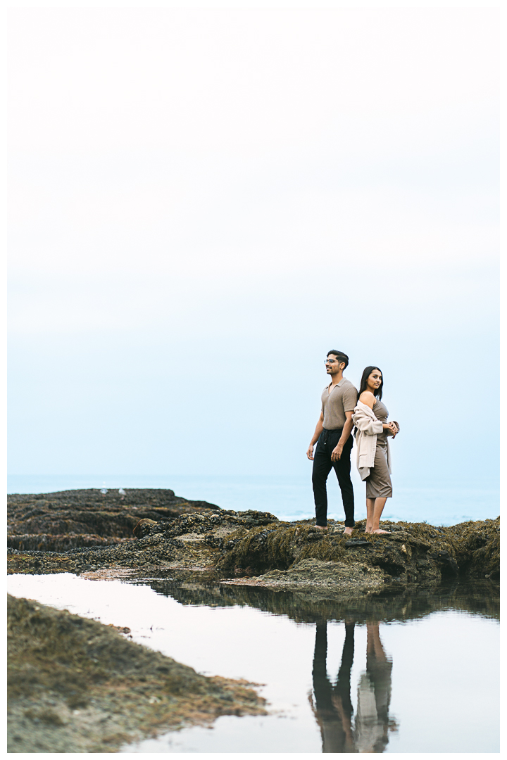 Laguna Beach Treasure Island & Top of the World Engagement Photos | Vinathi & Jay