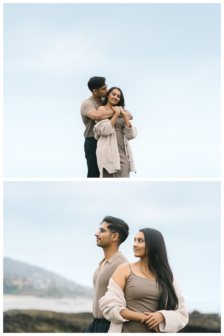 Laguna Beach Treasure Island & Top of the World Engagement Photos | Vinathi & Jay