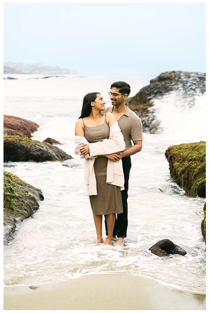 Laguna Beach Treasure Island & Top of the World Engagement Photos | Vinathi & Jay