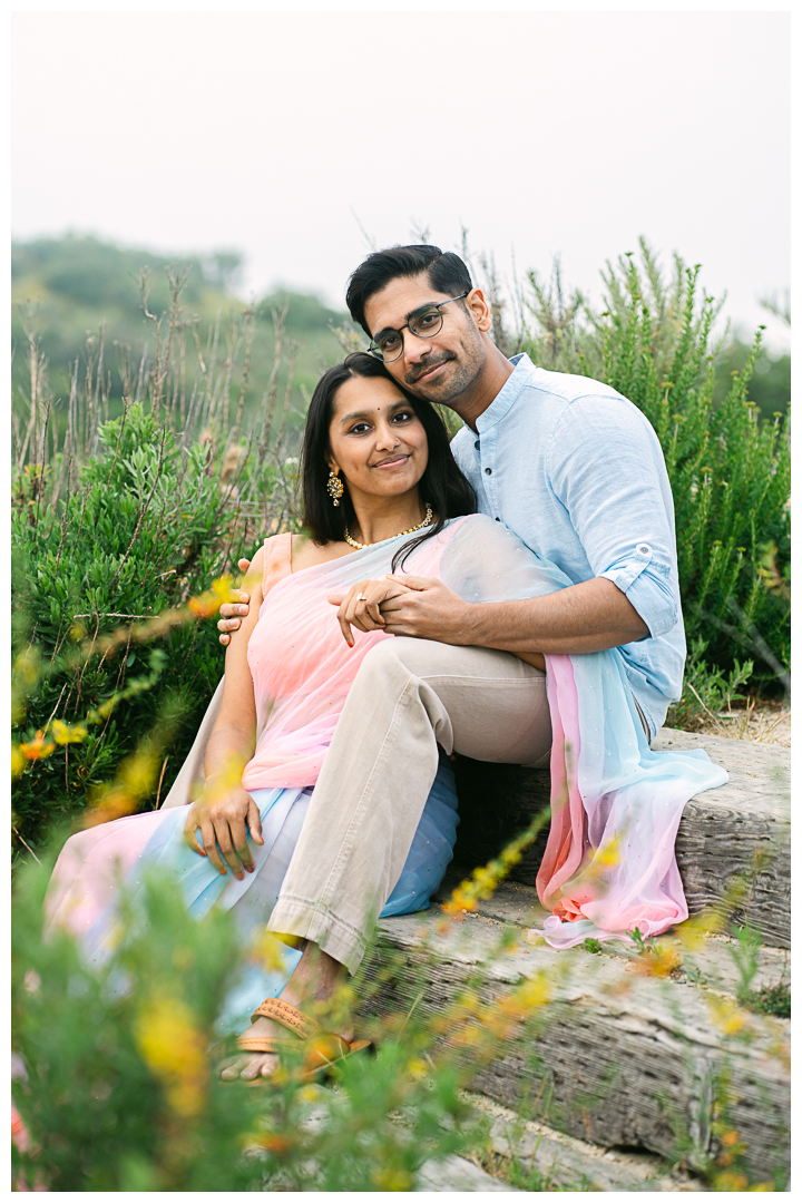 Laguna Beach Treasure Island & Top of the World Engagement Photos | Vinathi & Jay