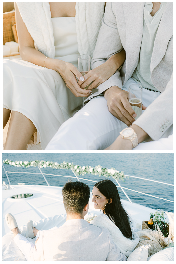 Romantic Boat Proposal in Newport Beach, California | Mary & Thomas