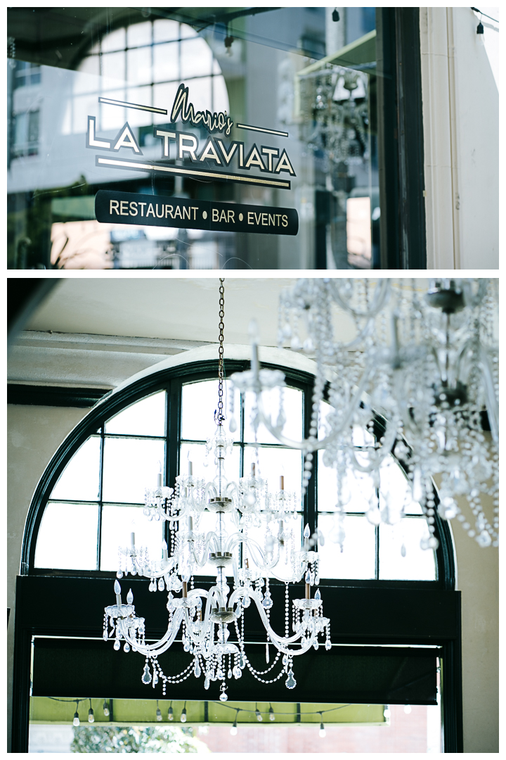 Long Beach Micro Wedding at La Traviata Italian Restaurant | Silvia & Brian