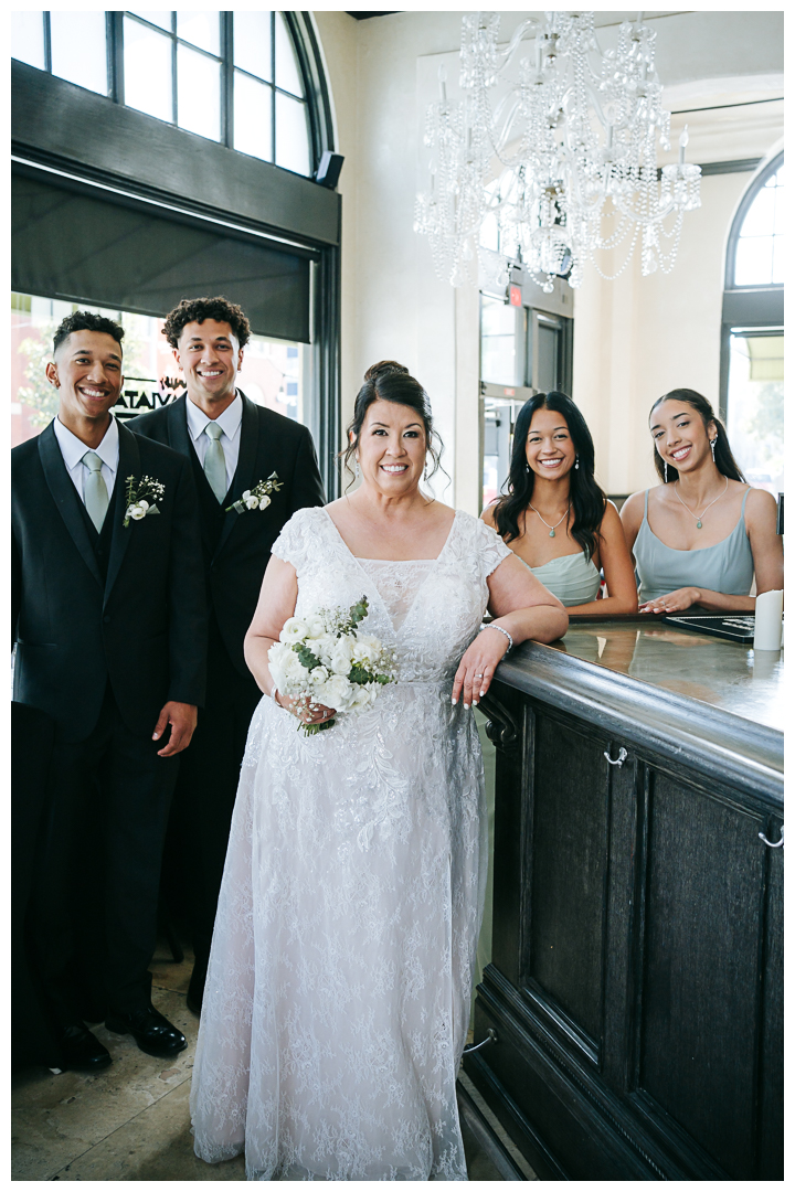 Long Beach Micro Wedding at La Traviata Italian Restaurant | Silvia & Brian